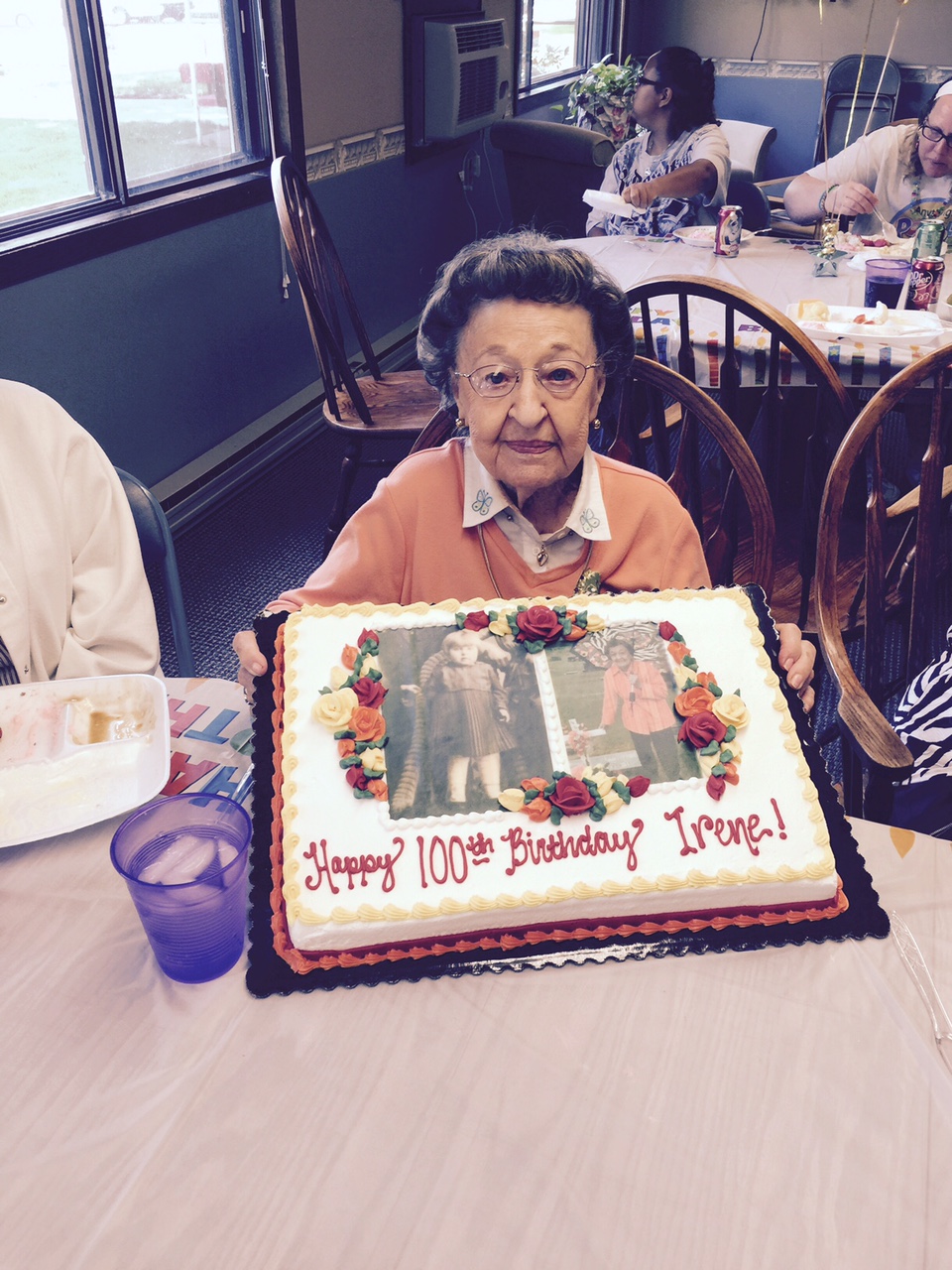 Irene's 100th birthday party